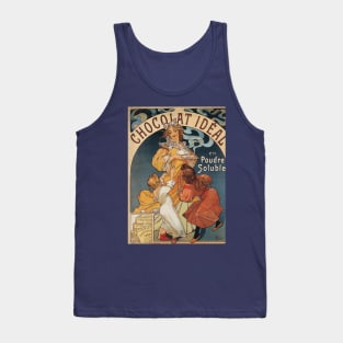 Chocolate Retro Advertising - Belle Epoque Tank Top